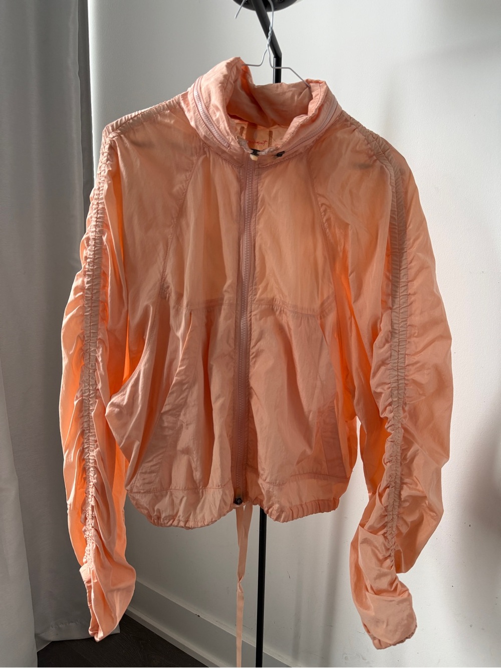 Free People Way Home Packable Track Jacket - Peaches 🍑 - Picture 2 of 8